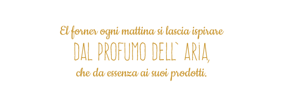 Filosofia di produzione El Forner Brescia